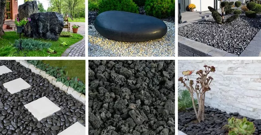 Benefits of Black Lava Rock Landscaping